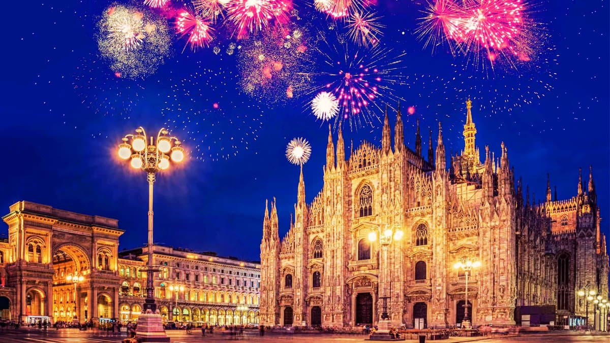Milano i Švicarska Nova godina